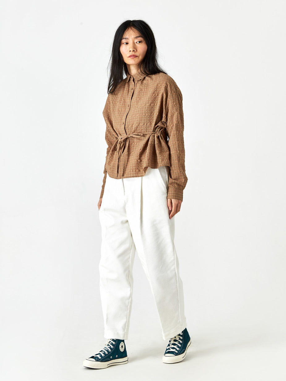 YMC YMC Market Trouser - White - White