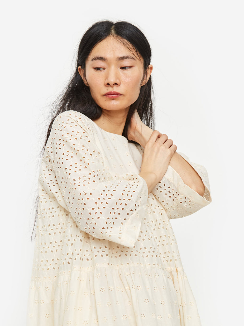 YMC YMC Paloma Dress - Ecru - Neutrals