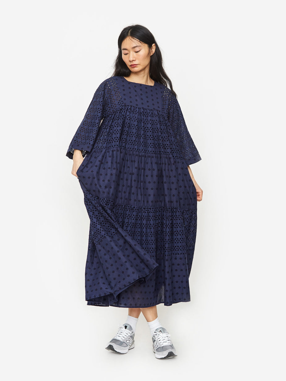 YMC YMC Paloma Dress - Navy - Blue