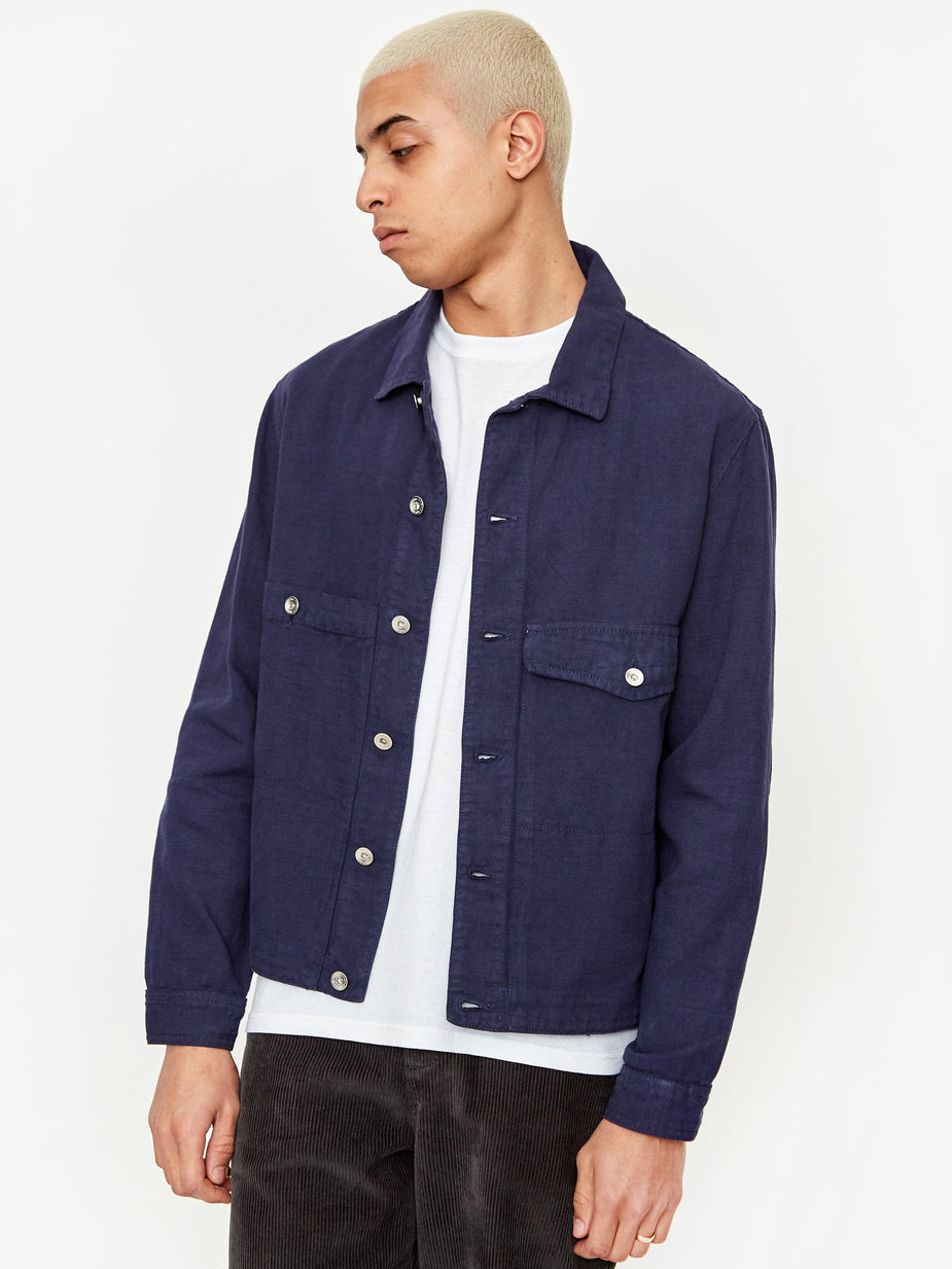 YMC YMC Pinkley Jacket - Navy - Blue