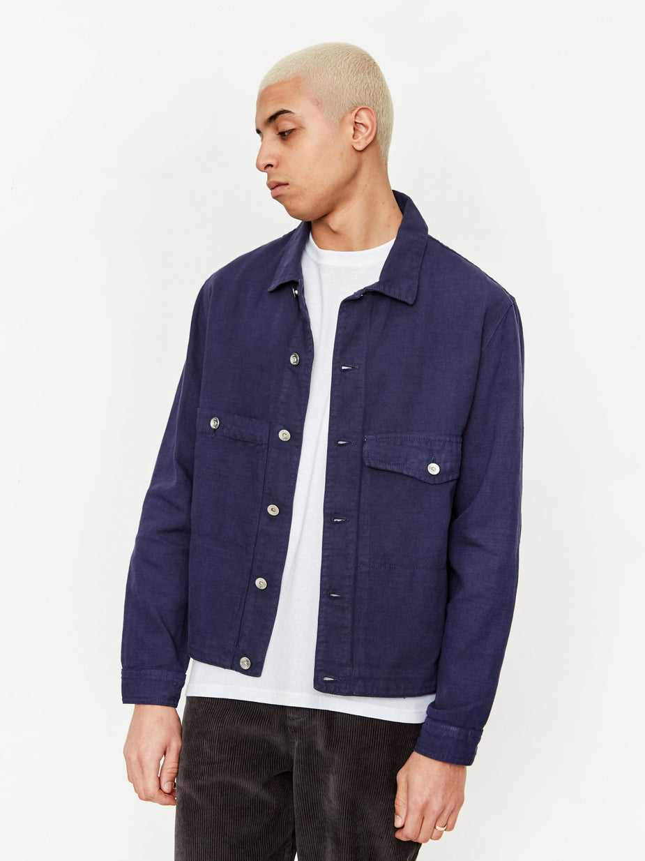 YMC YMC Pinkley Jacket - Navy - Blue