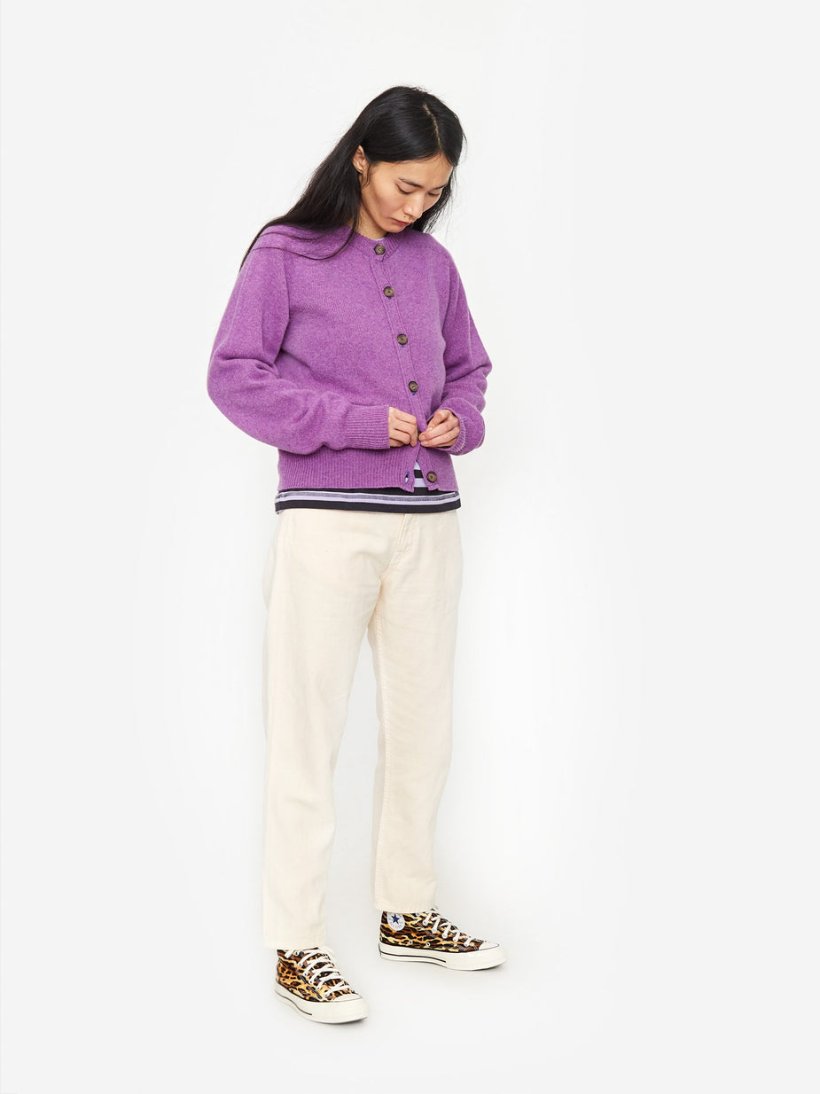 YMC YMC Ramona Cardigan - Lilac - Purple