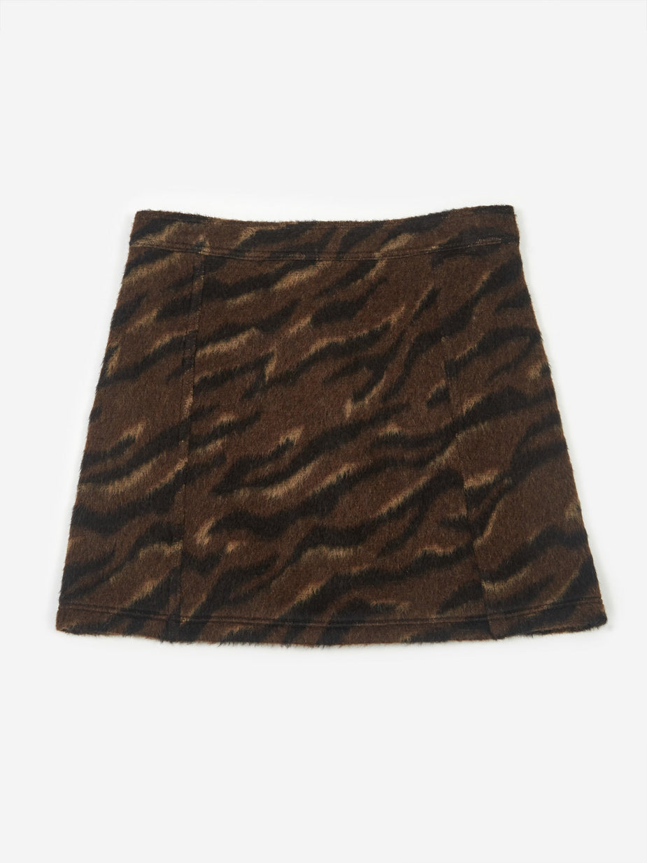 YMC YMC Rapture Skirt - Brown - Brown