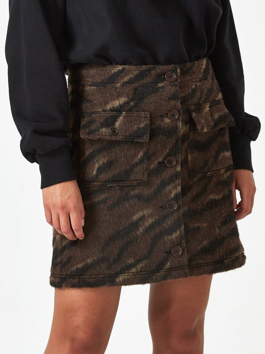 YMC YMC Rapture Skirt - Brown - Brown
