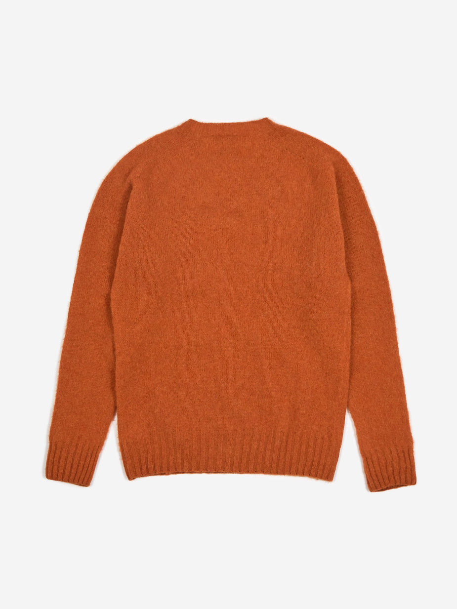 YMC YMC Suedehead Crewneck Jumper - Rust - Other