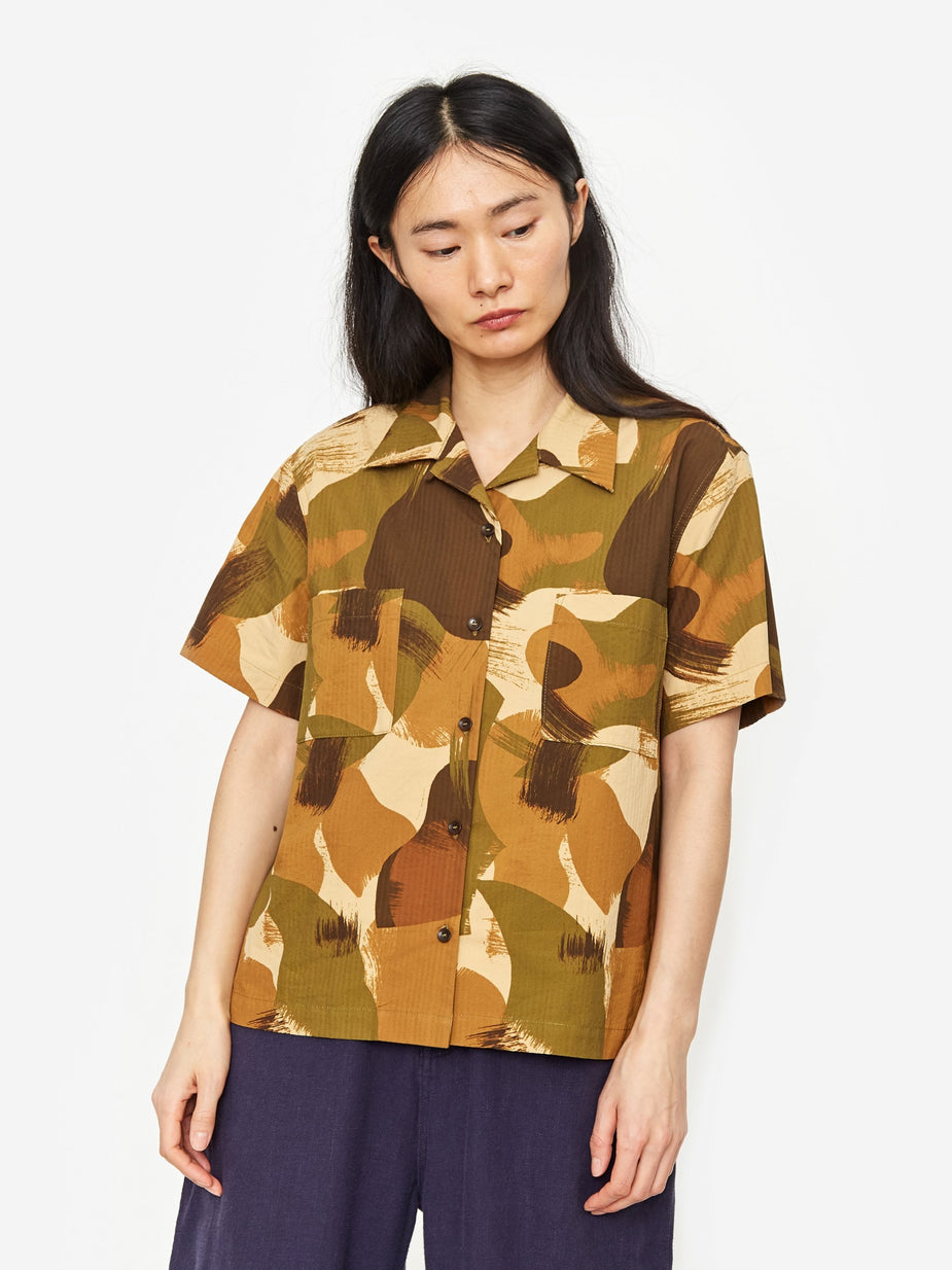 YMC YMC Vegas Shortsleeve Shirt - Camo - Camo