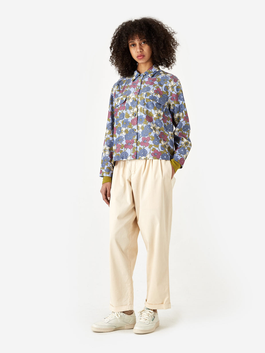 YMC YMC Vegas Longsleeve Shirt - Floral Print - Other