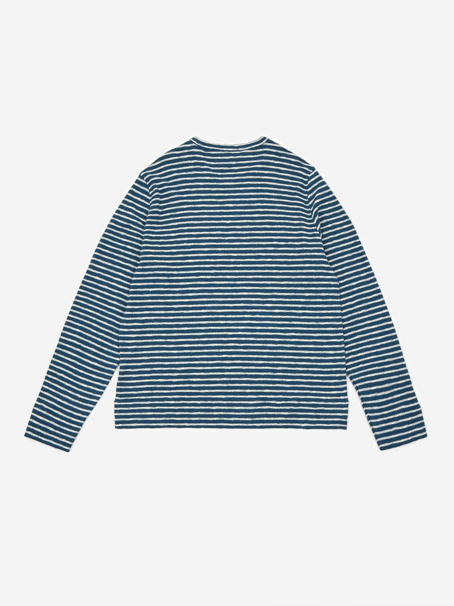 YMC YMC X Sweatshirt - Blue/Ecru - Blue