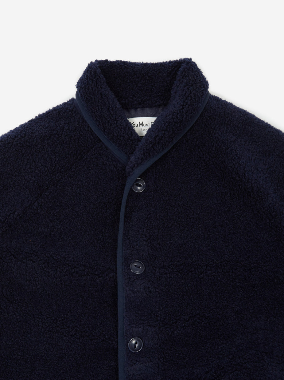 YMC YMC Beach Jacket - Navy - Blue