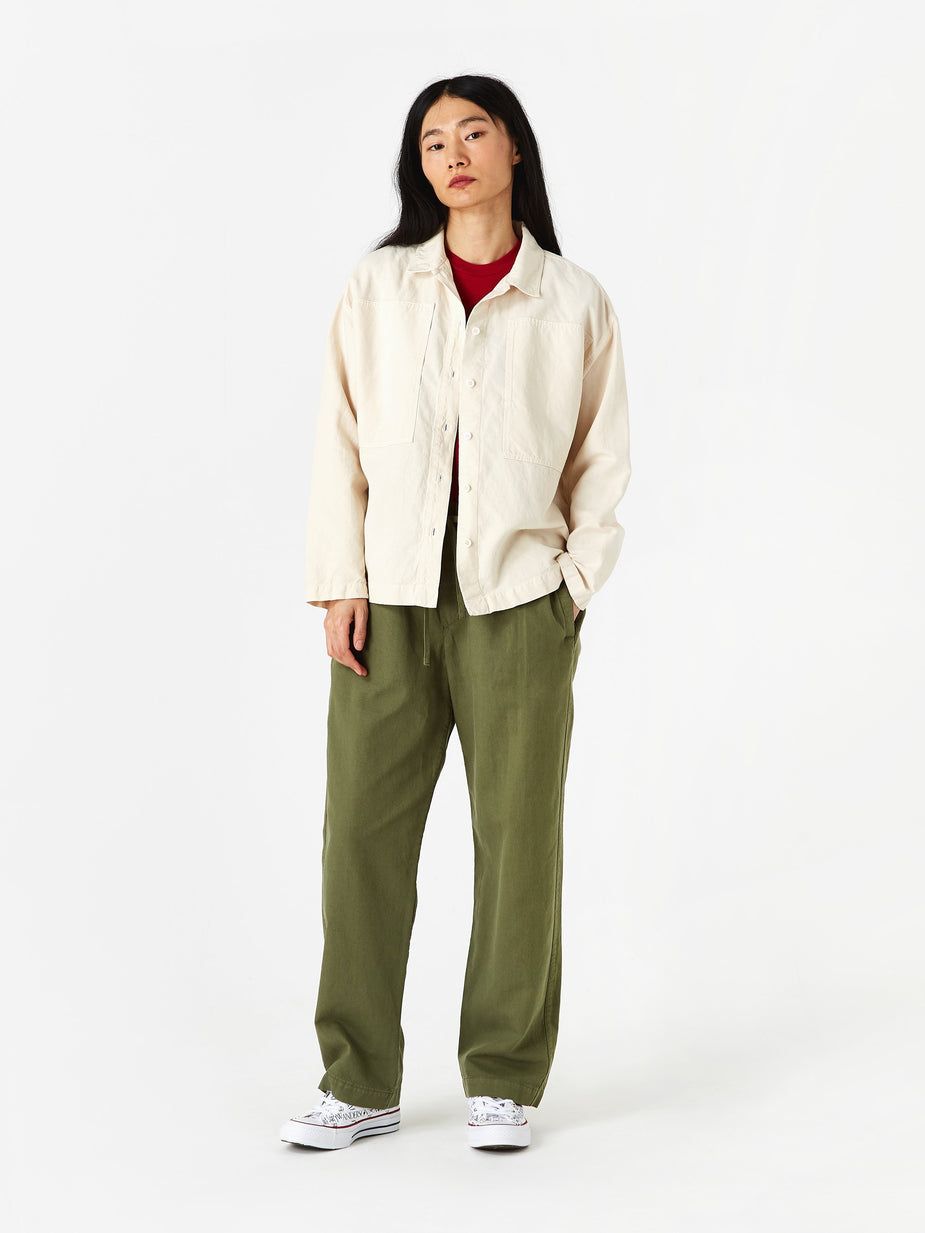 YMC YMC Miller Shirt - Ecru - Neutrals