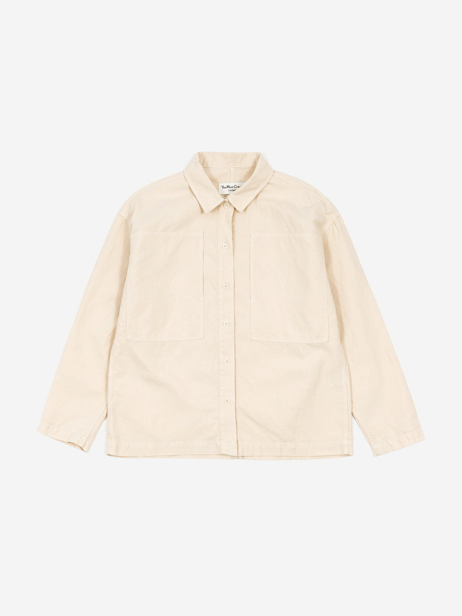 YMC YMC Miller Shirt - Ecru - Neutrals