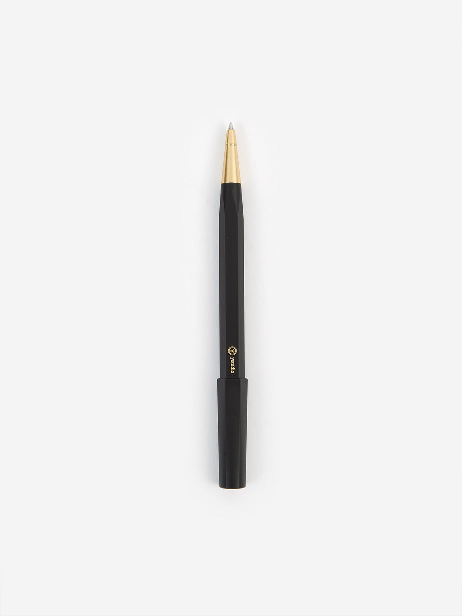 Ystudio Ystudio Resin Rollerball Pen - Black - Black