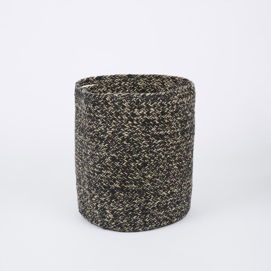 YUYU YUYU x Goodhood Exclusive Medium Round Basket - Black & White - Black