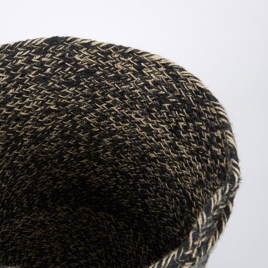 YUYU YUYU x Goodhood Exclusive Medium Round Basket - Black & White - Black
