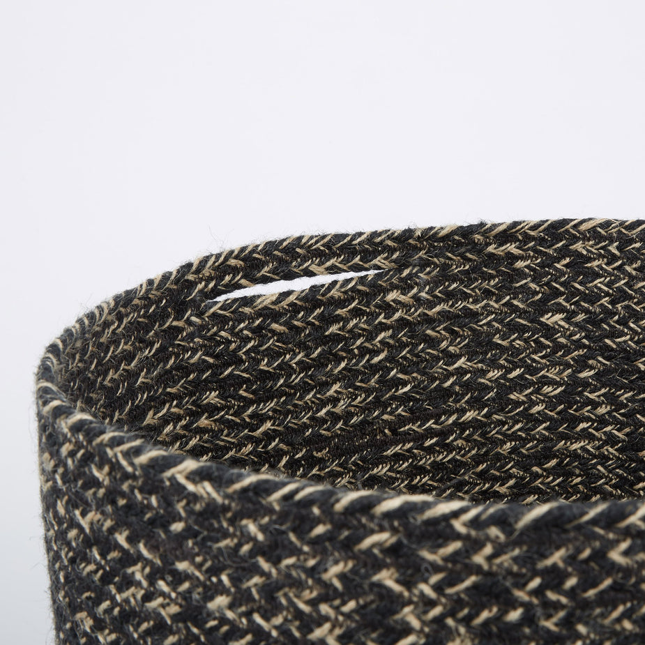 YUYU YUYU x Goodhood Exclusive Large Round Basket - Black & White - Black