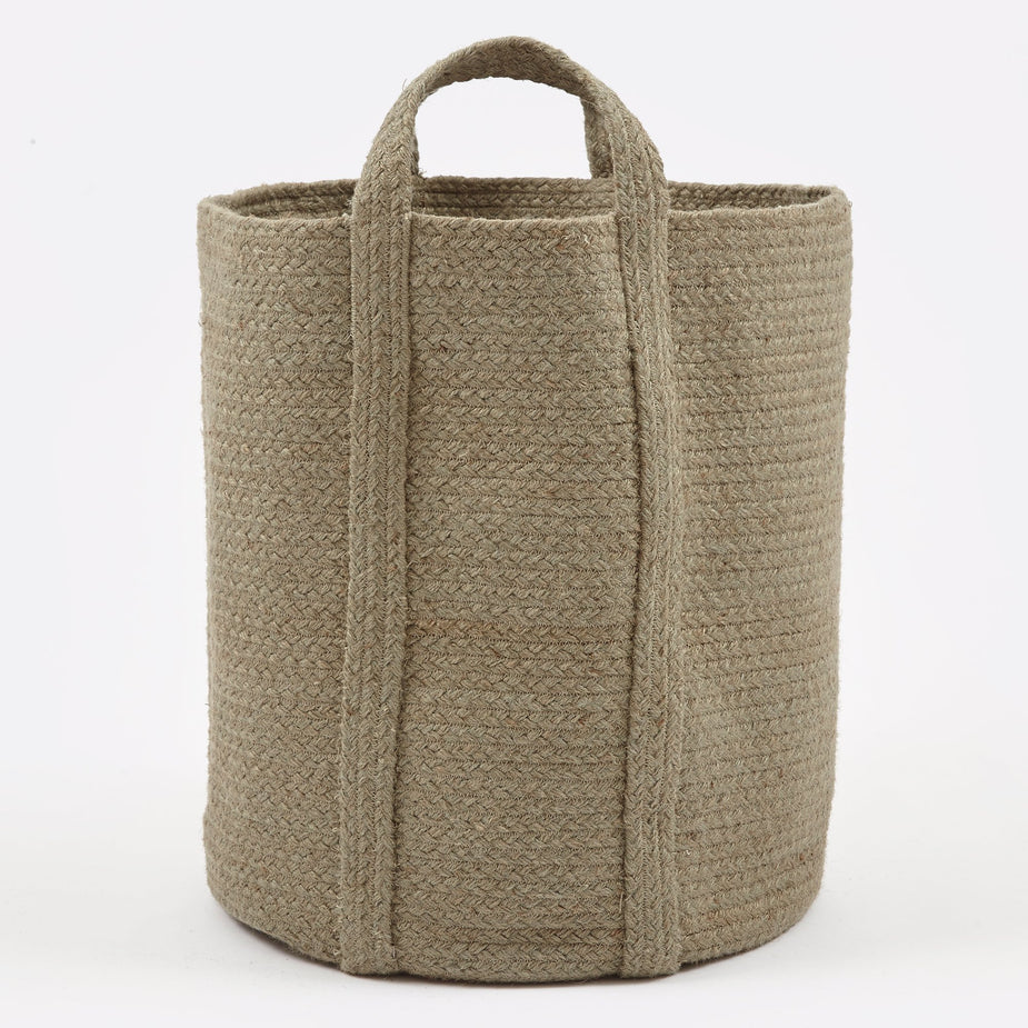 YUYU YUYU Round Basket - Green - Green
