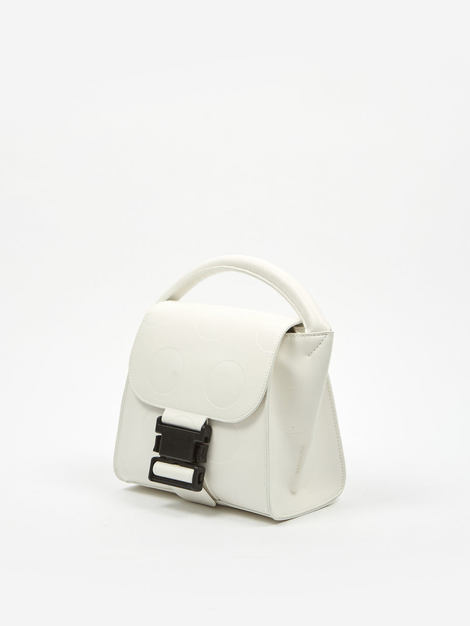 Zucca Zucca Buckle Bag Spot Small - White - White