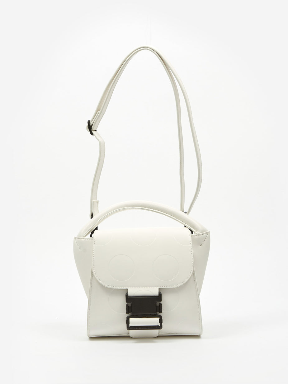 Zucca Zucca Buckle Bag Spot Small - White - White