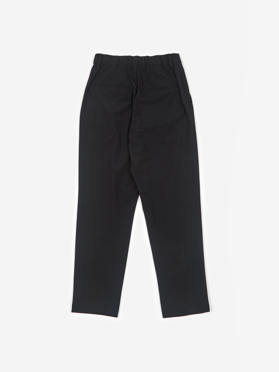 Zucca Zucca Carvico Pleat Trouser - Black - Black