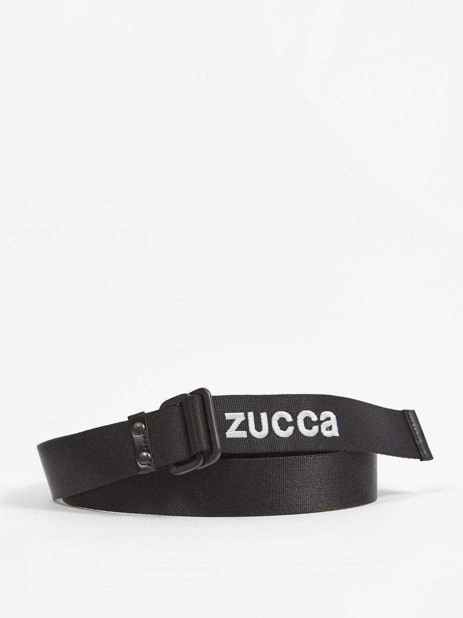 Zucca Zucca Tape Belt - Black - Black