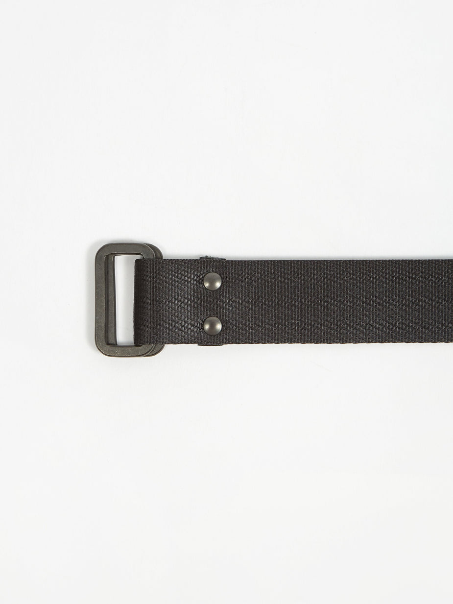 Zucca Zucca Tape Belt - Black - Black