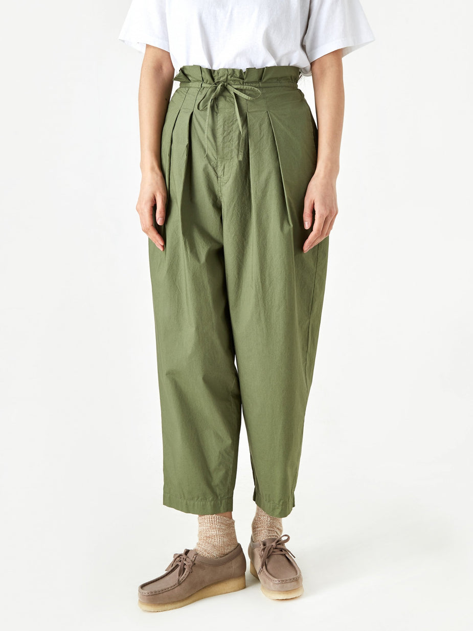 Zucca Zucca Typewriter Cotton Trouser - Khaki - Neutrals