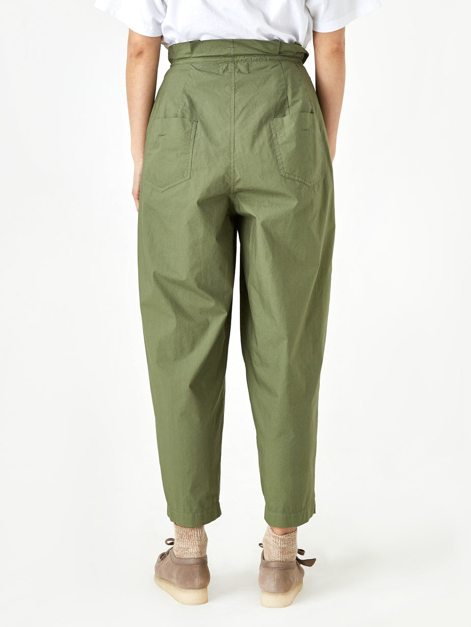 Zucca Zucca Typewriter Cotton Trouser - Khaki - Neutrals